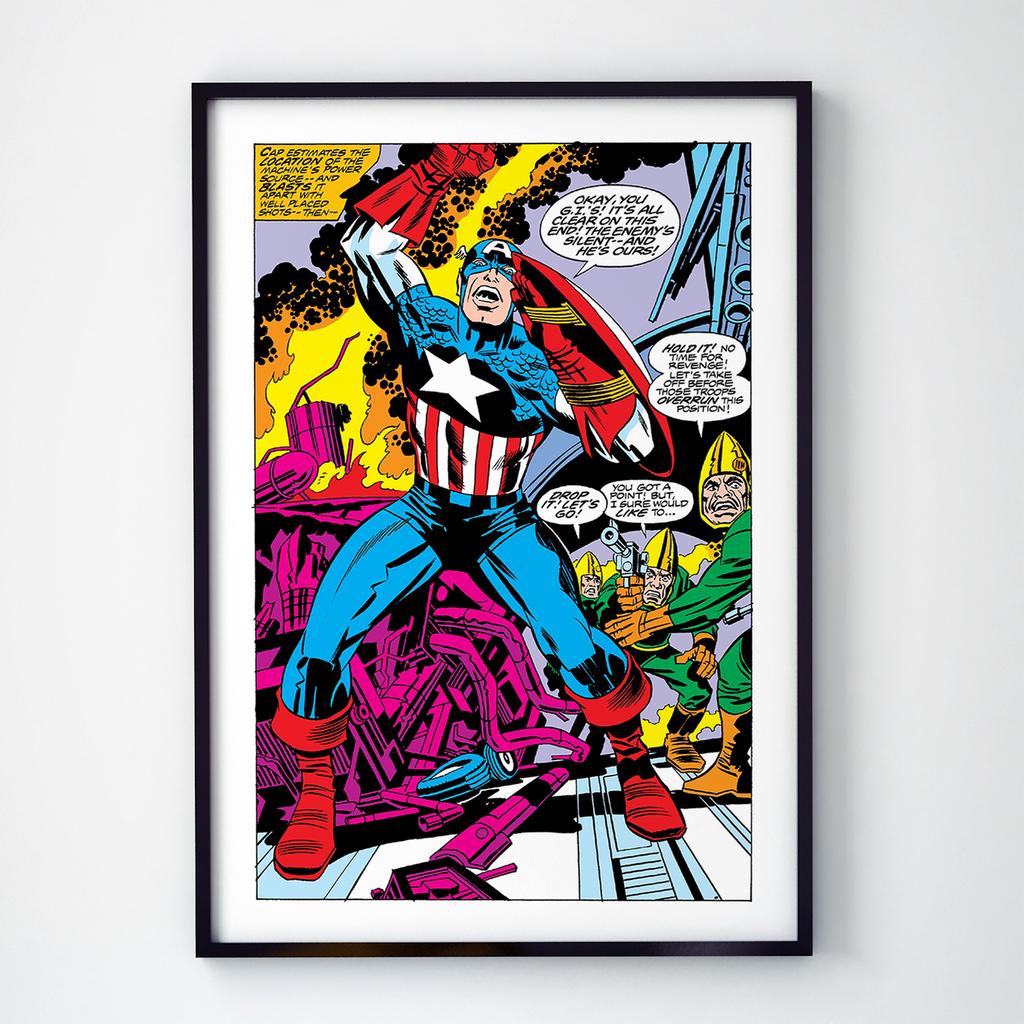 Постер Капитан Америка (Captain America) CA1032