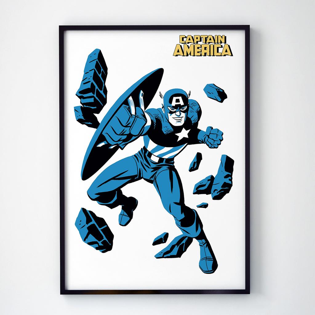 Постер Капитан Америка (Captain America) CA1055