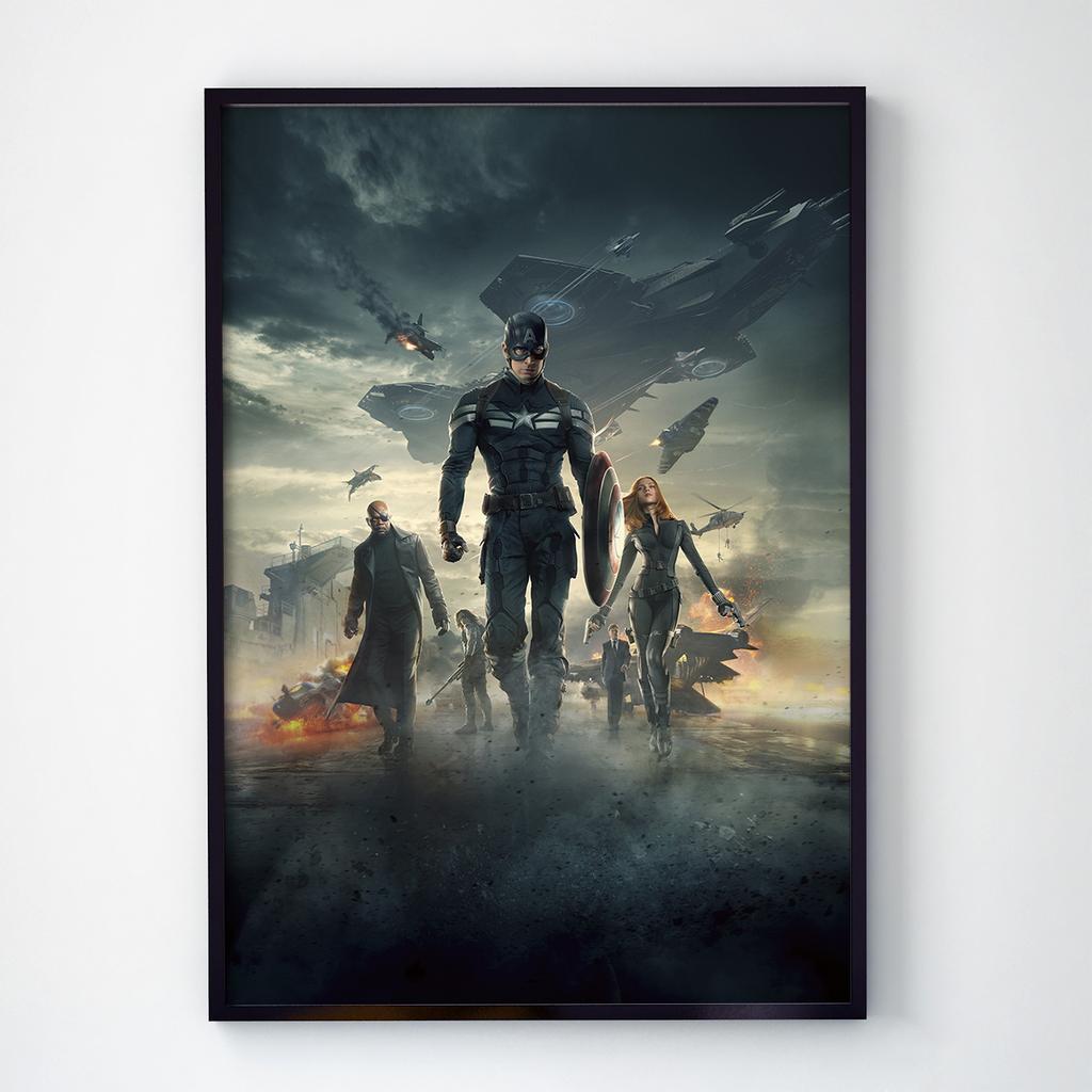 Постер Капитан Америка (Captain America) CA1064