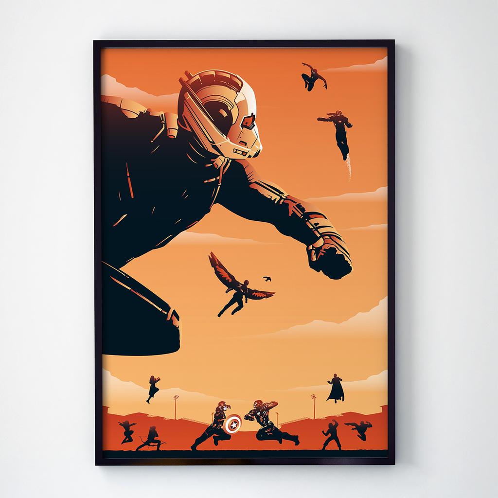 Постер Капитан Америка (Captain America CA1088