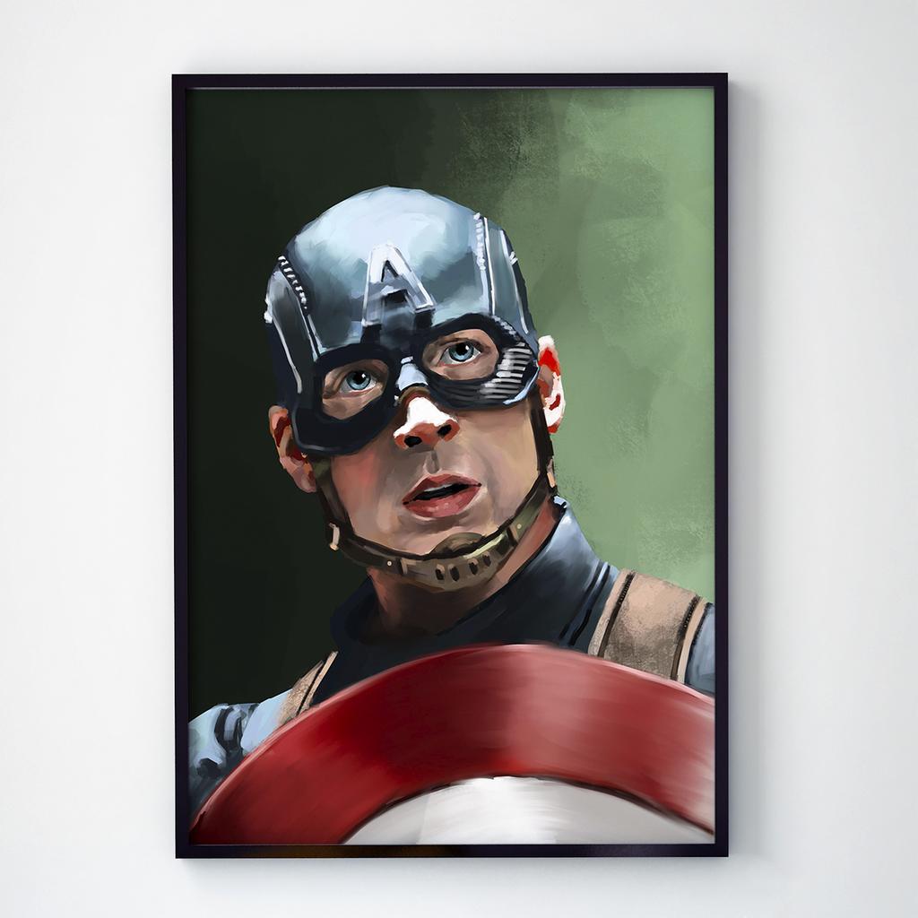 Постер Капитан Америка (Captain America CA1110
