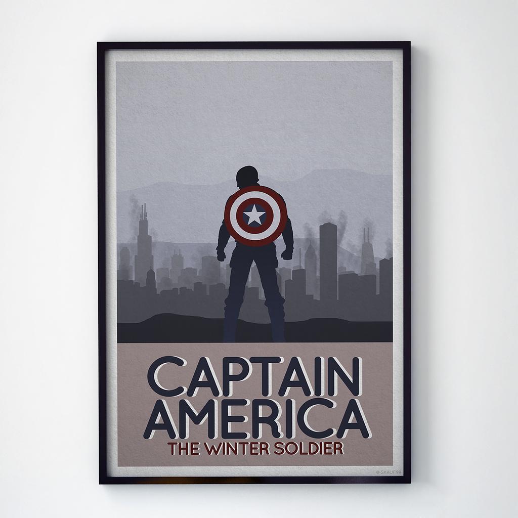 Постер Капитан Америка (Captain America CA1113