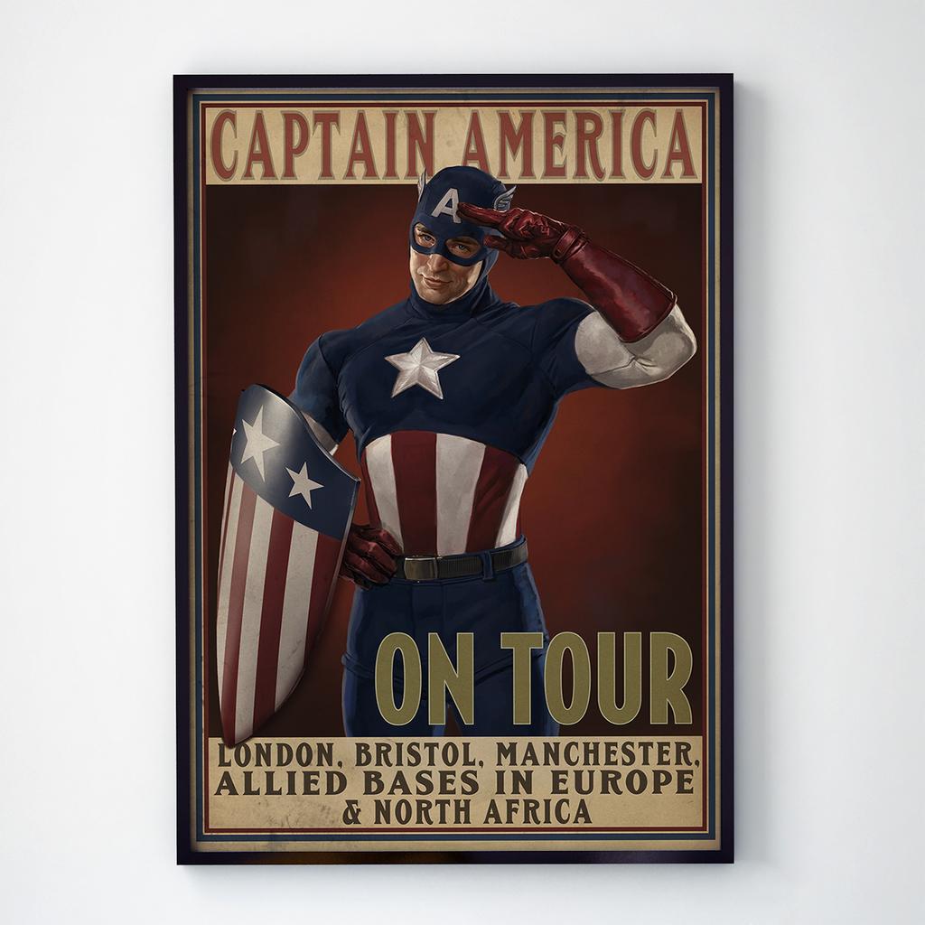 Постер Капитан Америка (Captain America CA1118