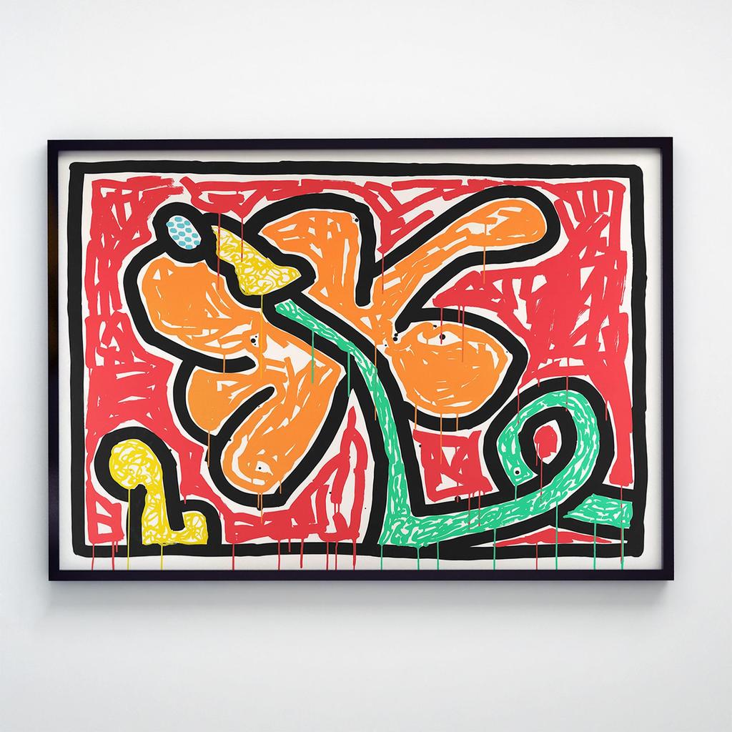 Постер Кит Харинг (Keith Haring) KH1019