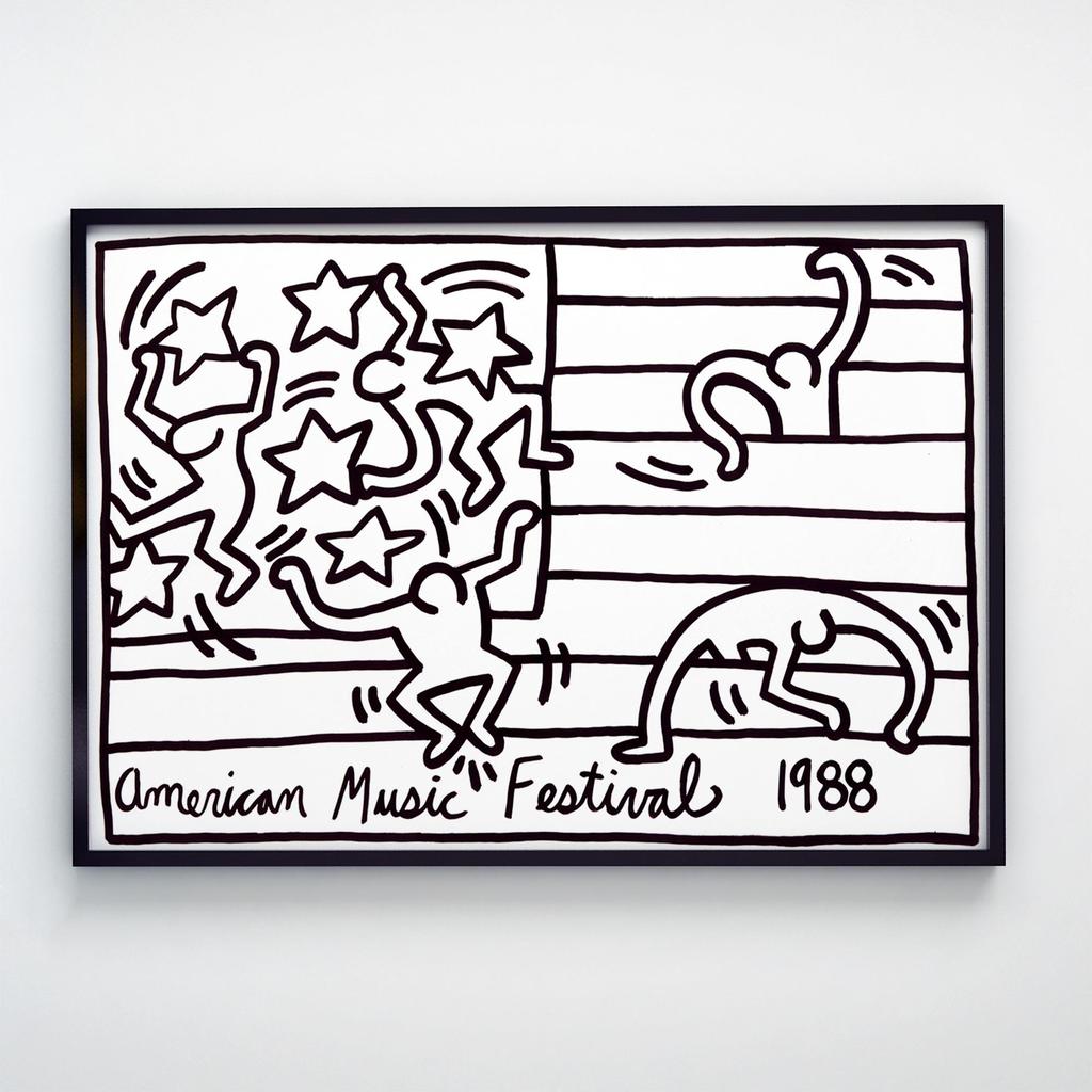 Постер Кит Харинг (Keith Haring) KH1024