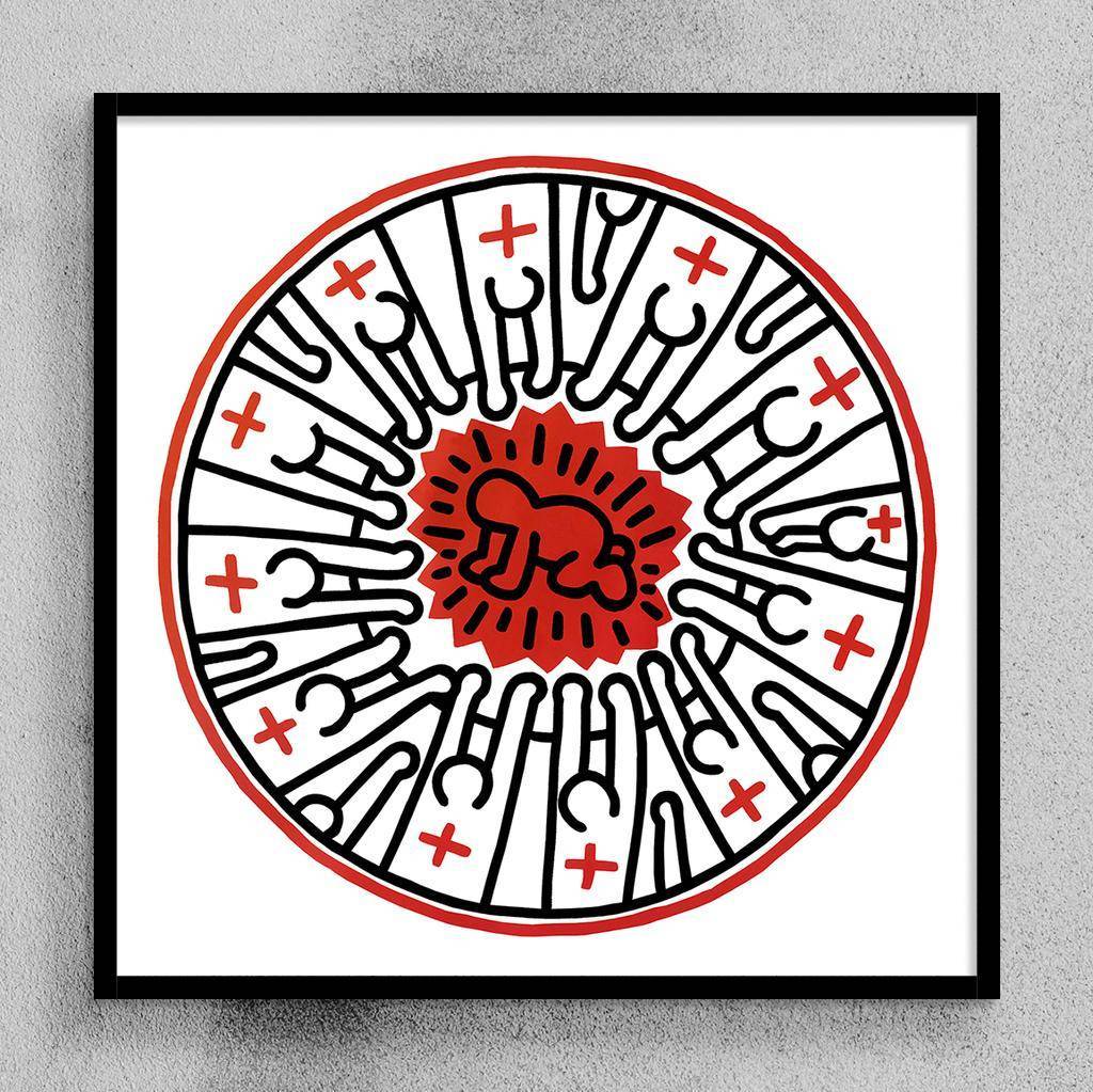 Постер Кит Харинг (Keith Haring) KH1028