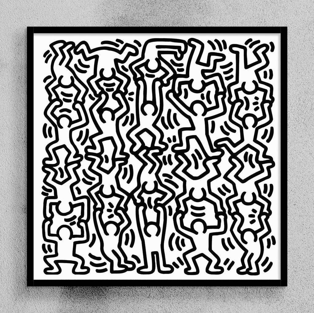Постер Кит Харинг (Keith Haring) KH1031