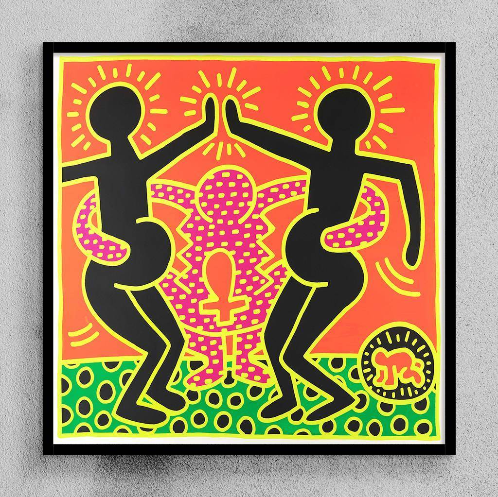 Постер Кит Харинг (Keith Haring) KH1047