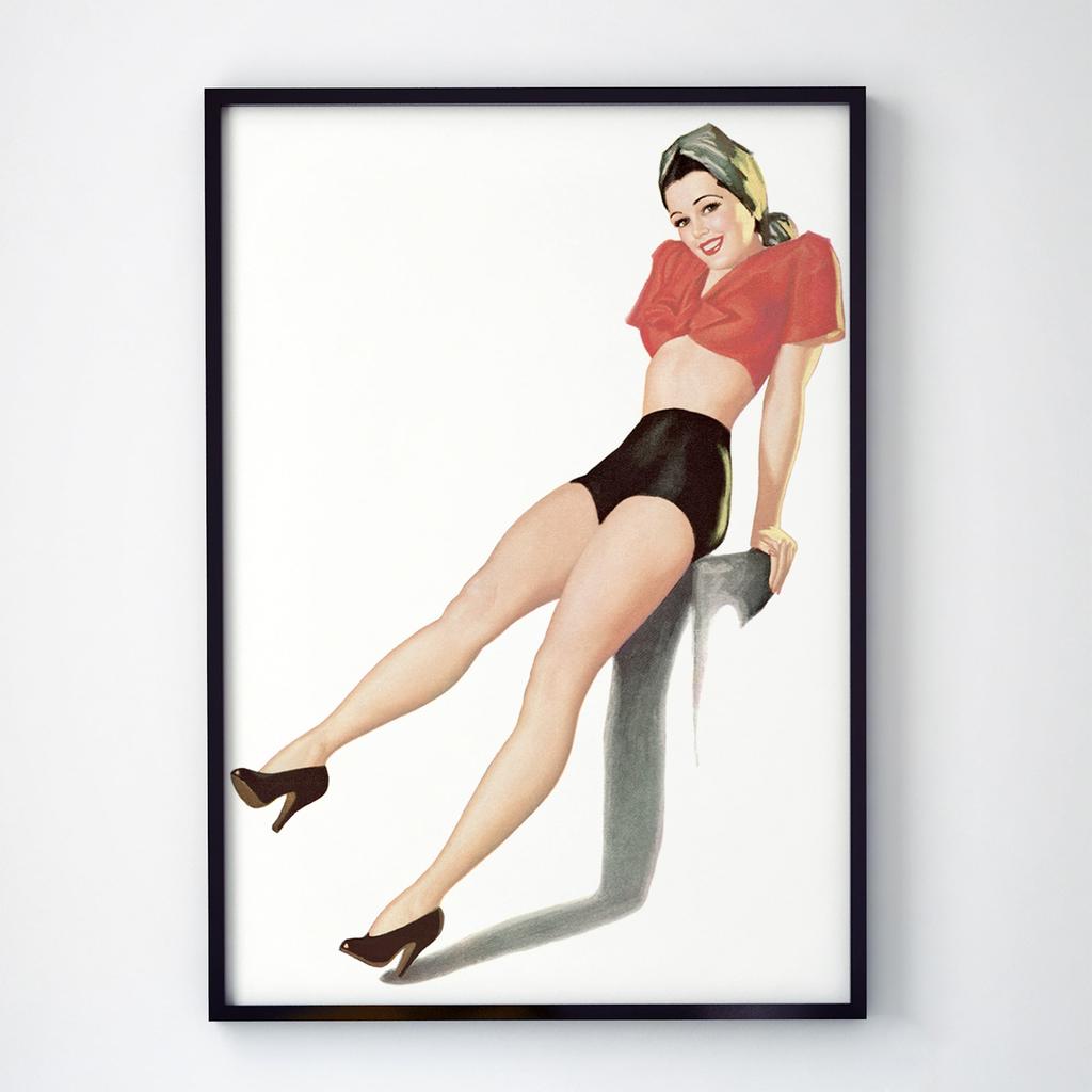 Постер Пин-Ап (Pin-Up) PU1024