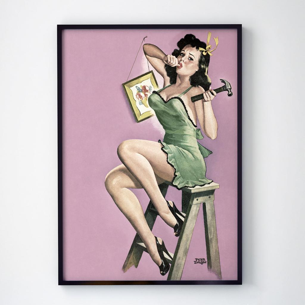 Постер Пин-Ап (Pin-Up) PU1048