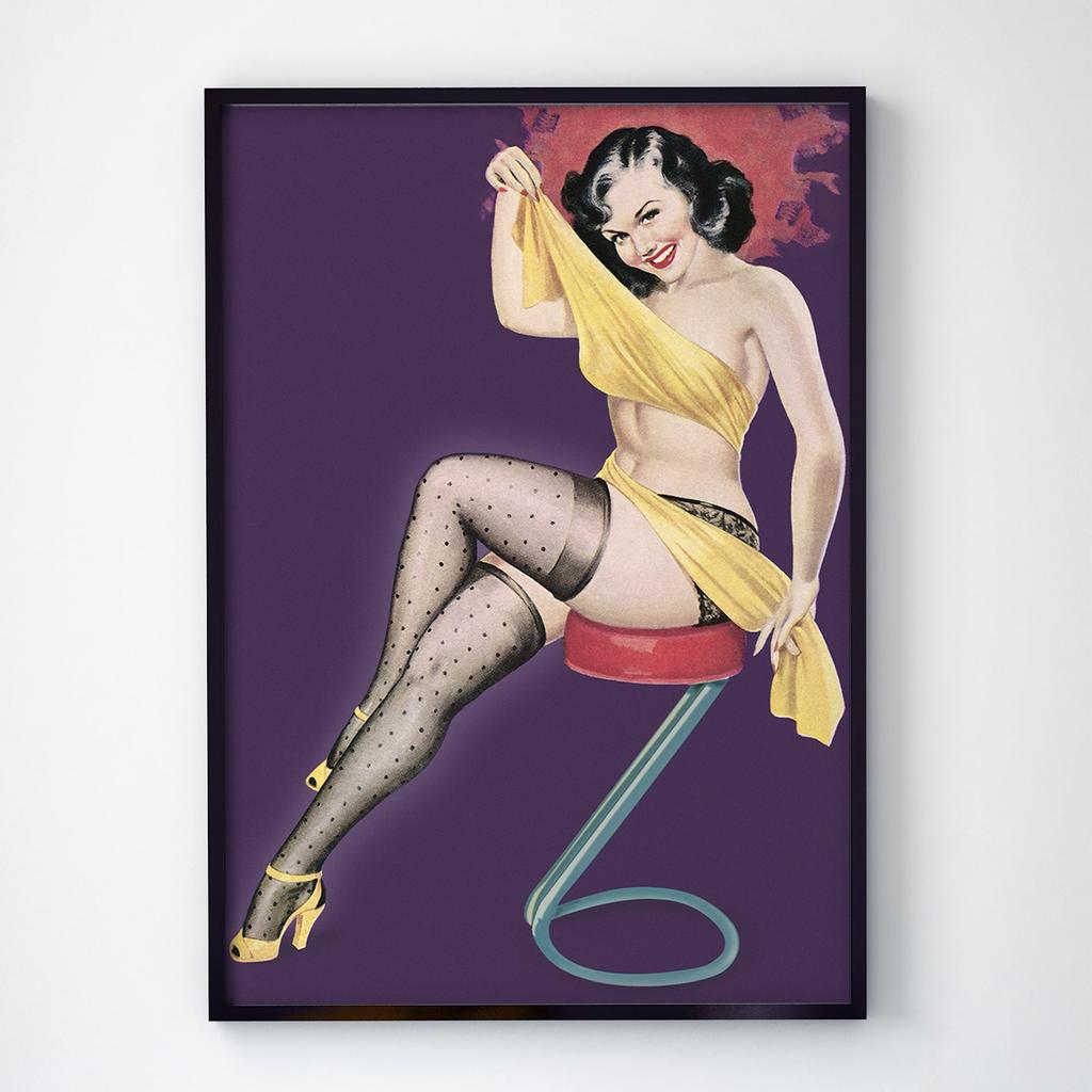Постер Пин-Ап (Pin-Up) PU1106