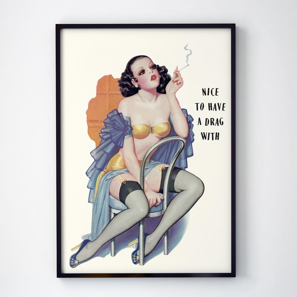 Постер Пин-Ап (Pin-Up) PU1115