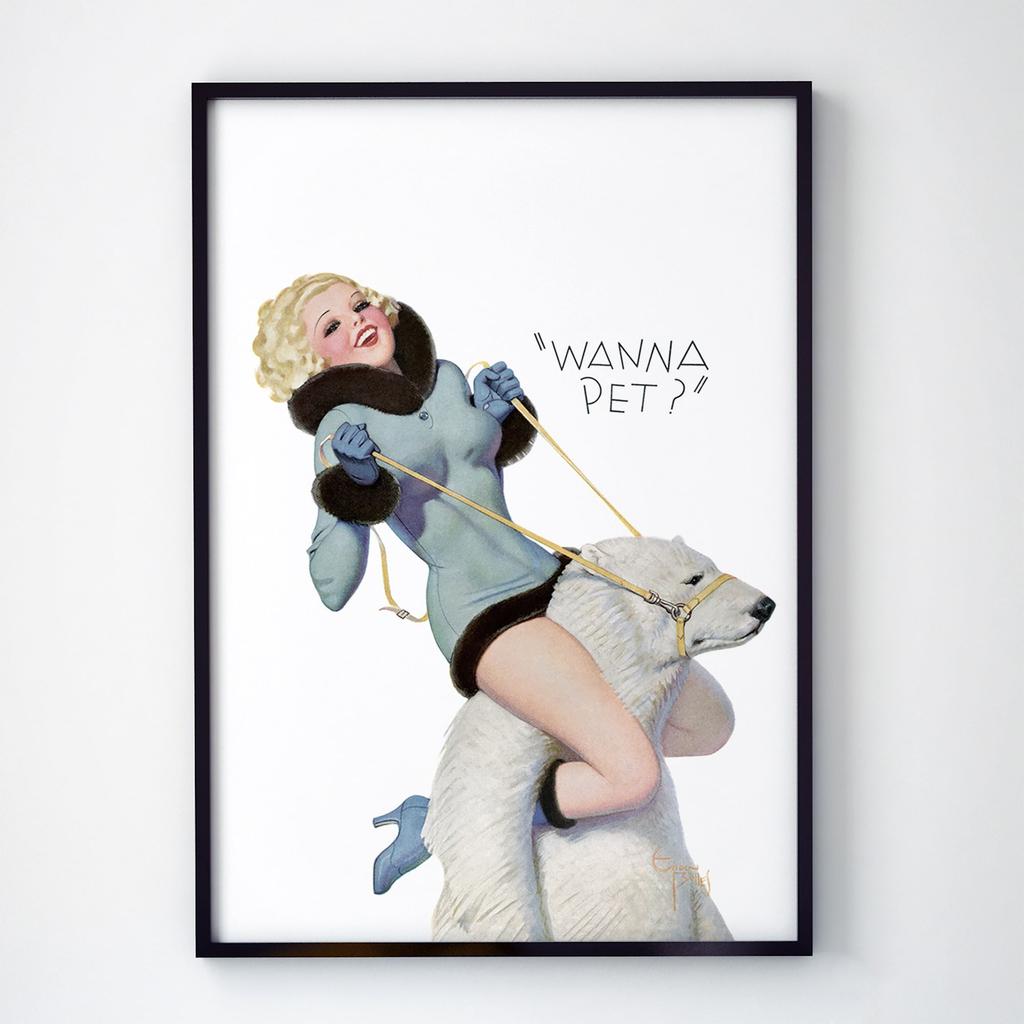 Постер Пин-Ап (Pin-Up) PU1134