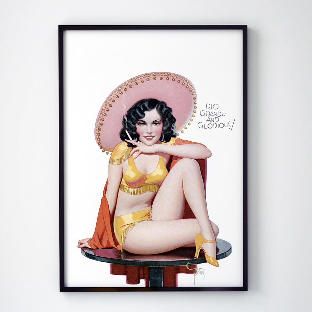 Постер Пин-Ап (Pin-Up) PU1146