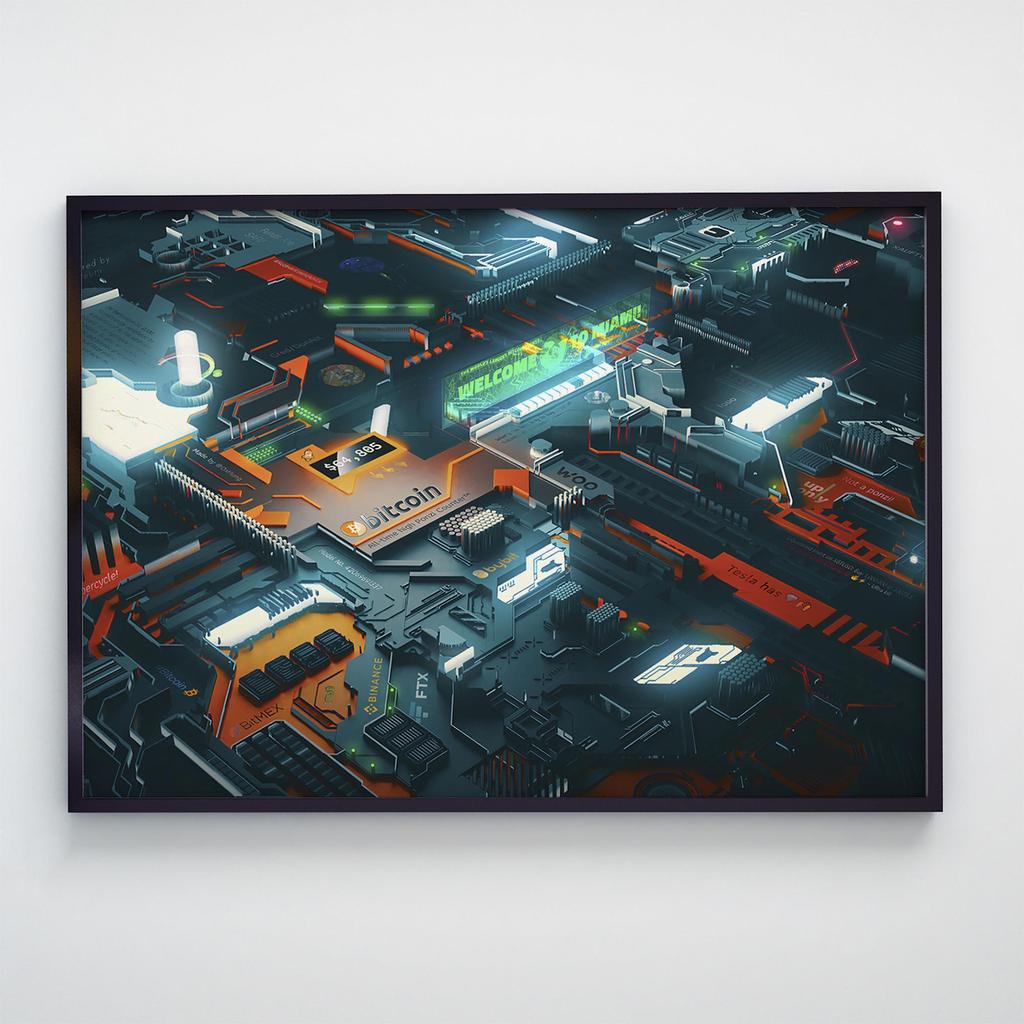 Постер Наукова Фантастика (Sci-Fi) SFI177