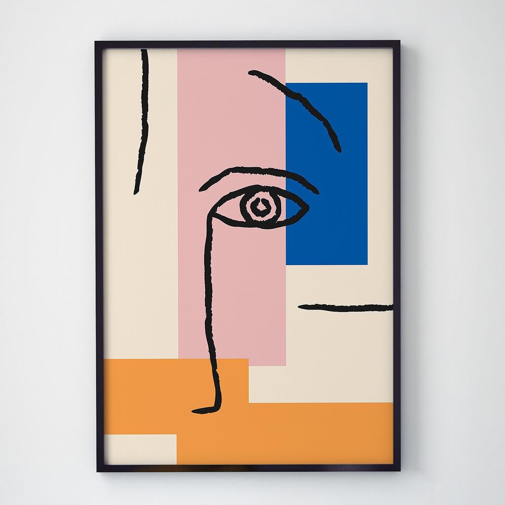 Постер в інтер'єр Абстракція AT1004