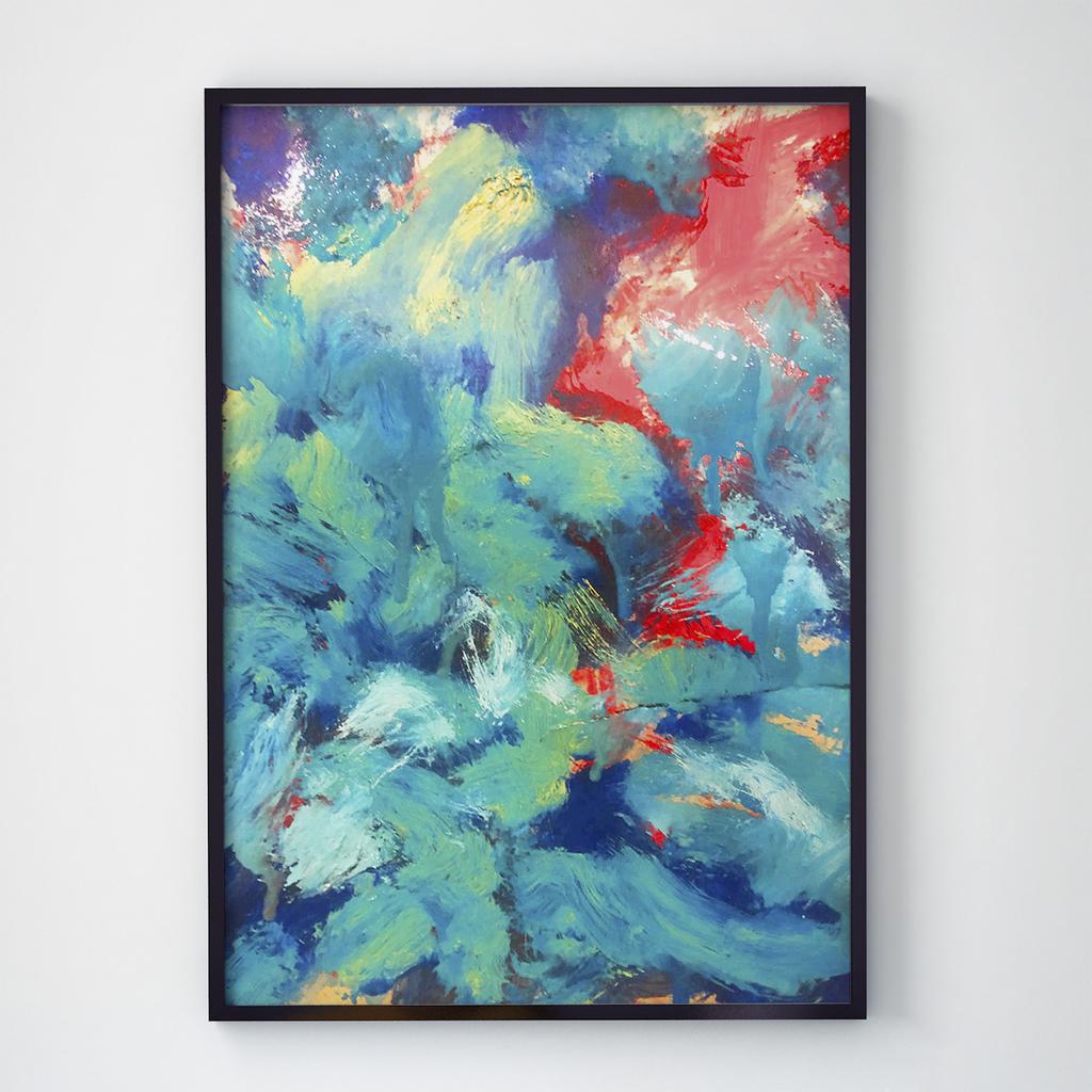 Постер в інтер'єр Абстракція AT1017