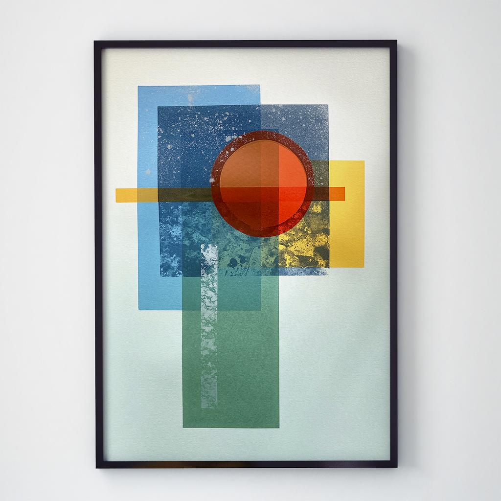 Постер в інтер'єр Абстракція AT1026