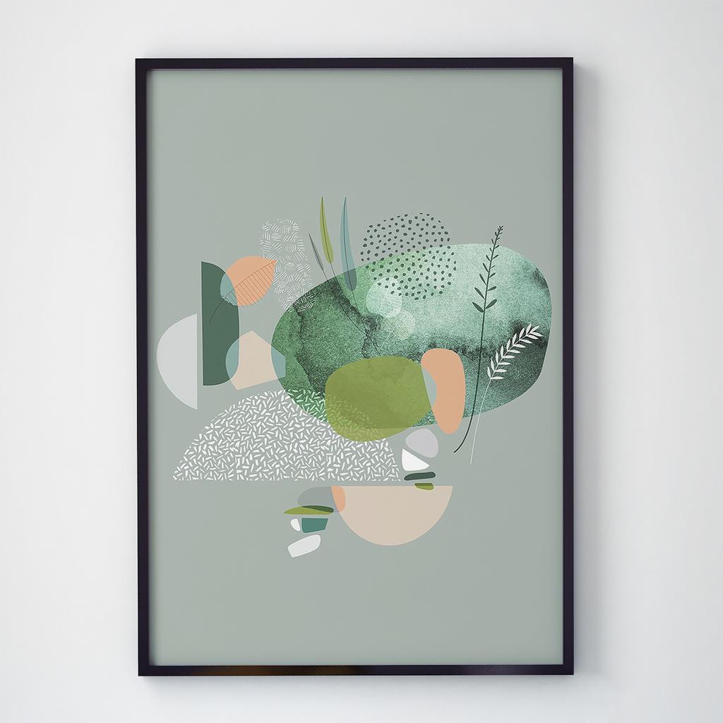 Постер в інтер'єр Абстракція AT1036