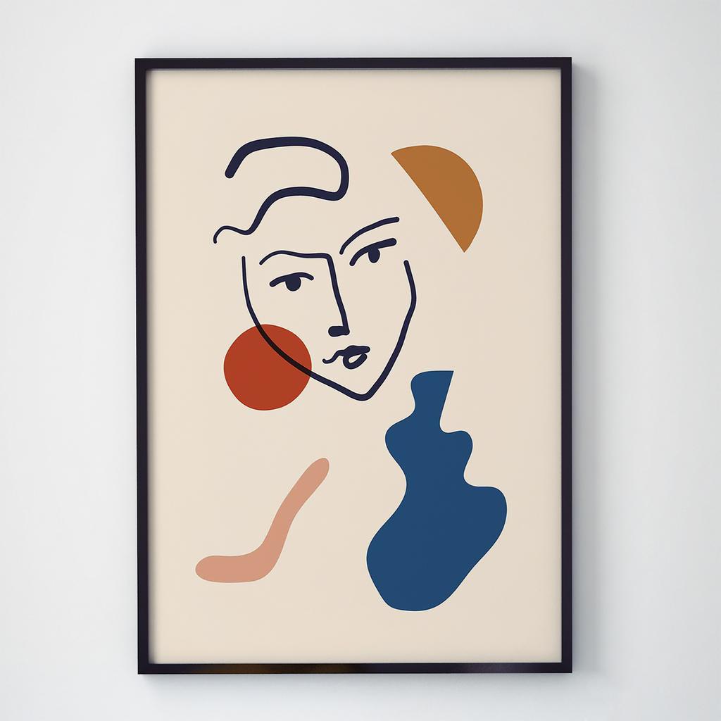 Постер в інтер'єр Абстракція AT1060