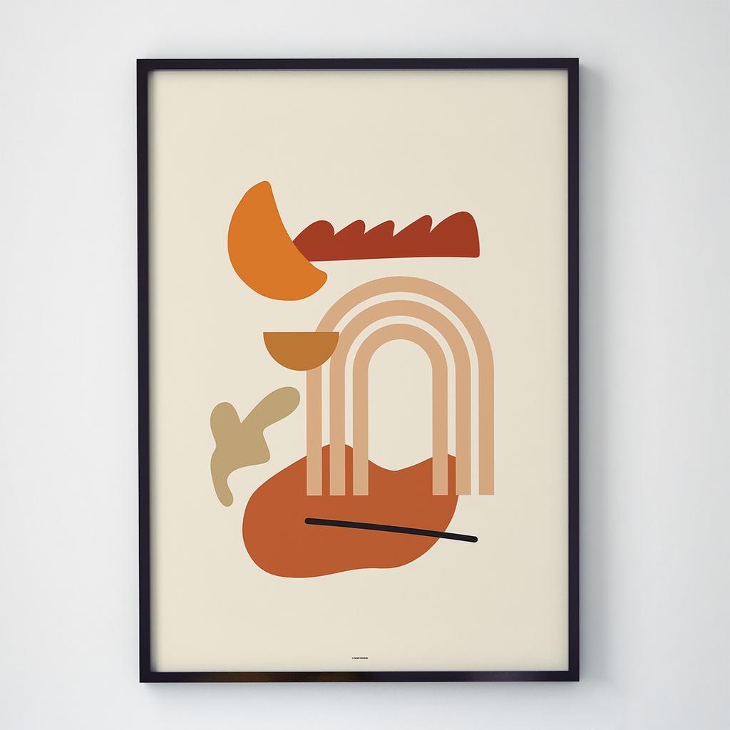 Постер в інтер'єр Абстракція AT1067