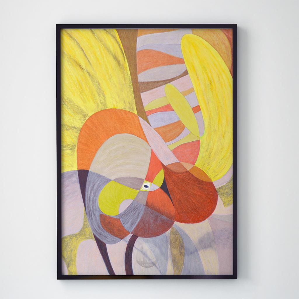 Постер в інтер'єр Абстракція AT1098