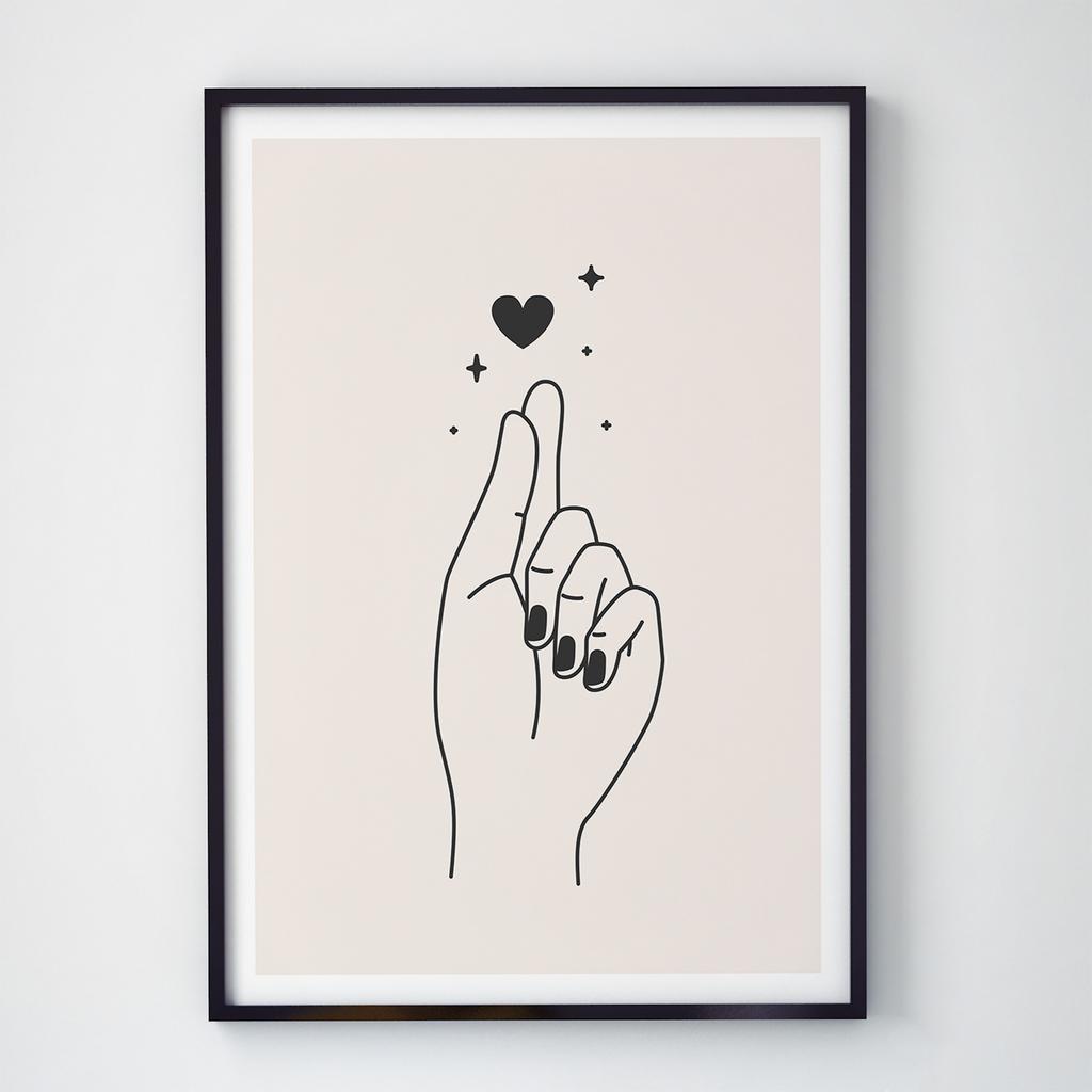 Постер Лінії Долоні LC1003