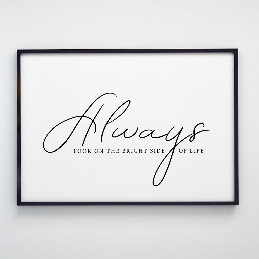 Постер з текстами та каліграфією TK025