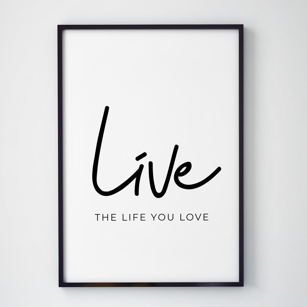 Постер з текстами та каліграфією TK040