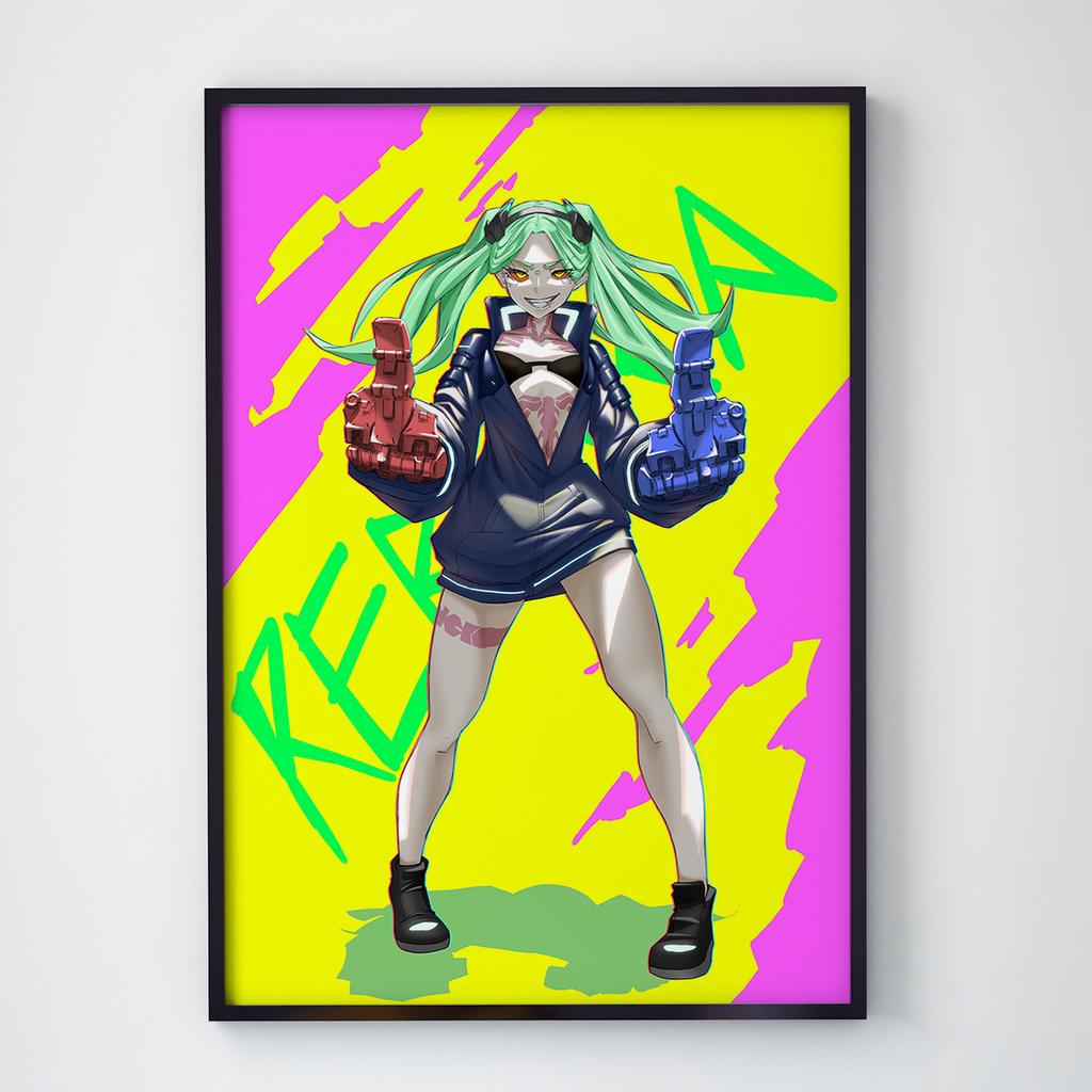 Постер Cyberpunk: Edgerunners (Кіберпанк) CE005