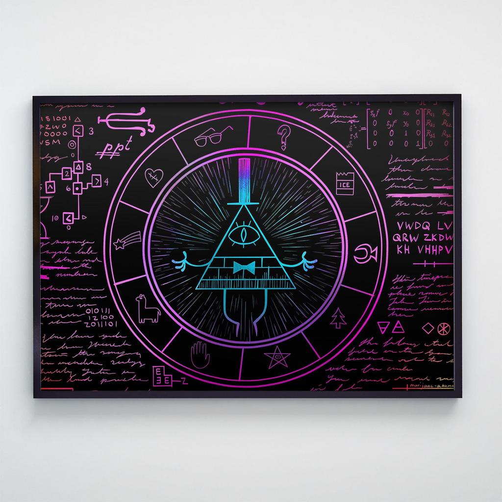 Постер Гравіті Фолз (Gravity Falls) GL008