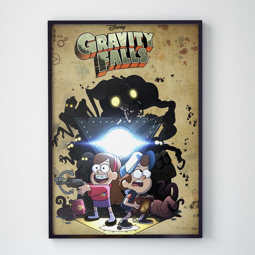 Постери Гравіті Фолз | Купити постери в рамі Gravity Falls