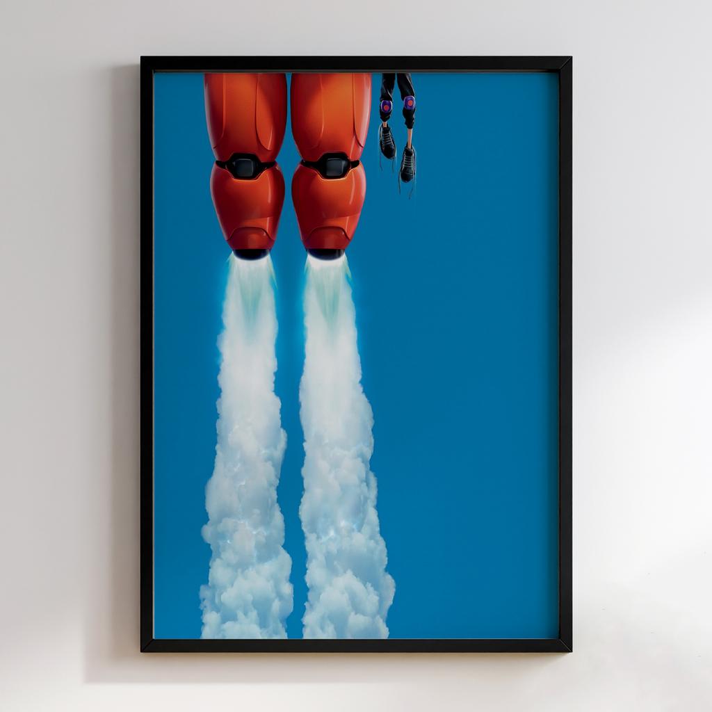 Постер Big Hero 6 (Місто Героїв) BH038