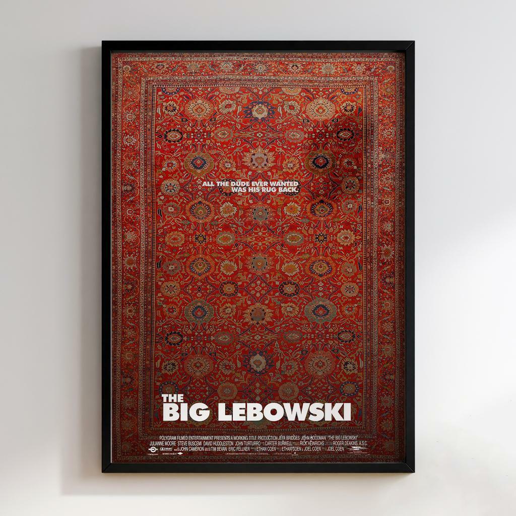 Мінімалістичний постер the Big Lebowski (Великий Лебовські) TBL13
