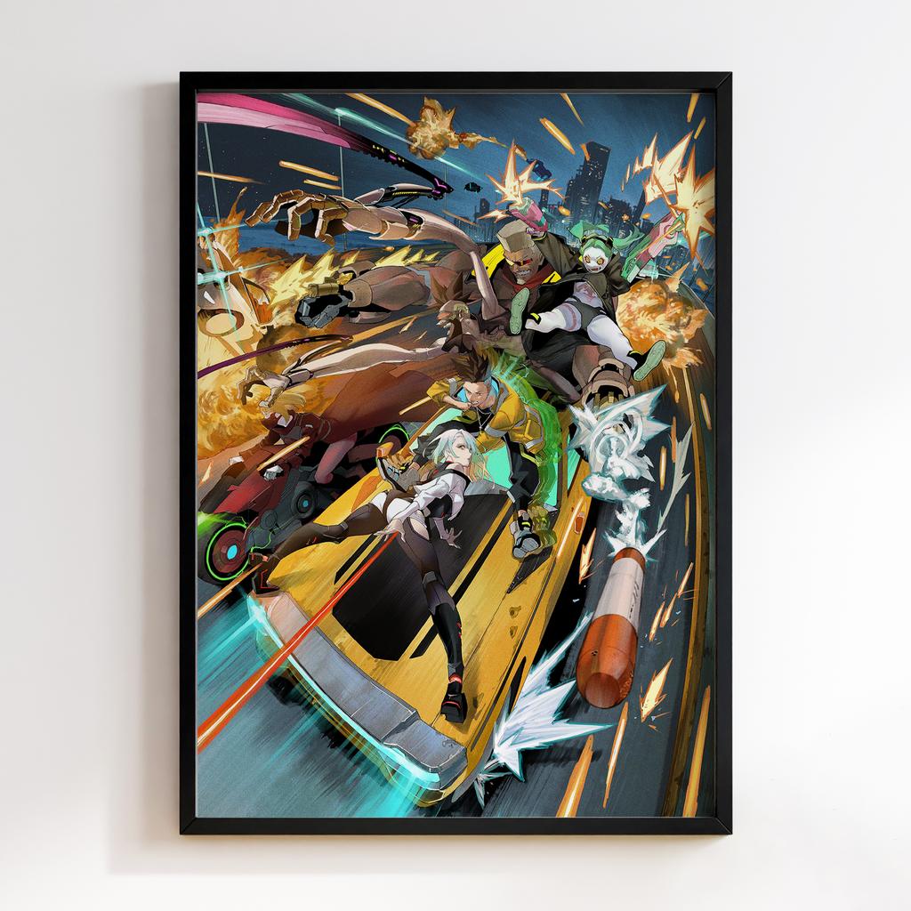 Постер Cyberpunk: Edgerunners (Кіберпанк) CE037