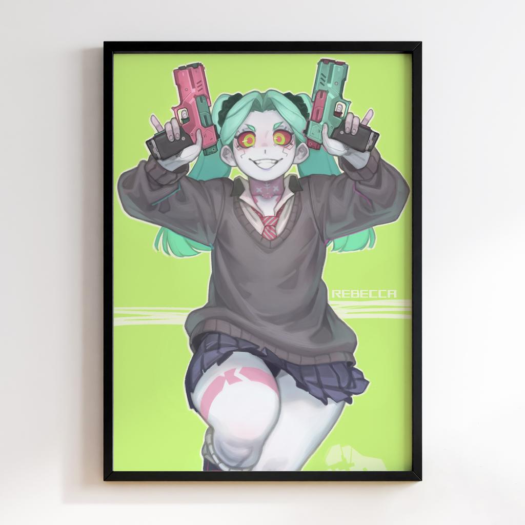 Постер Cyberpunk: Edgerunners (Кіберпанк) CE052