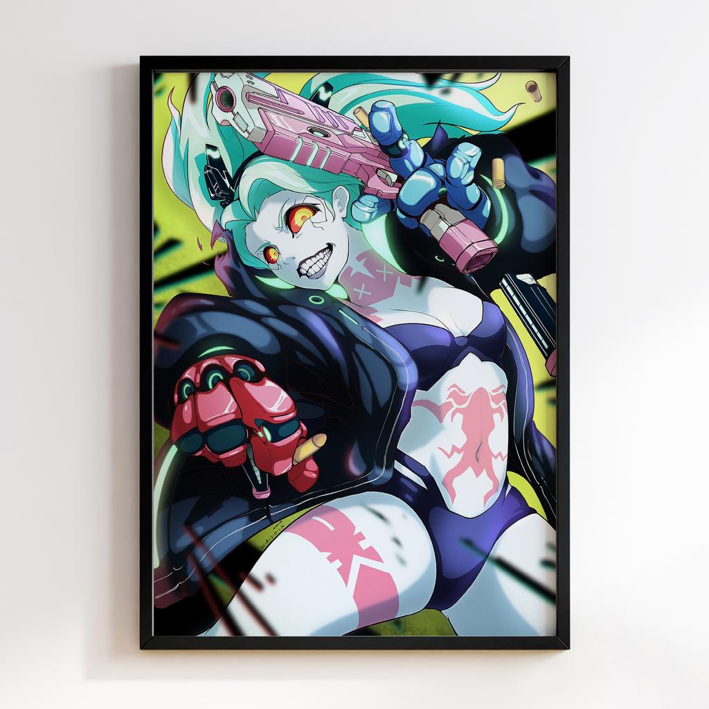 Постер Cyberpunk: Edgerunners (Кіберпанк) CE047