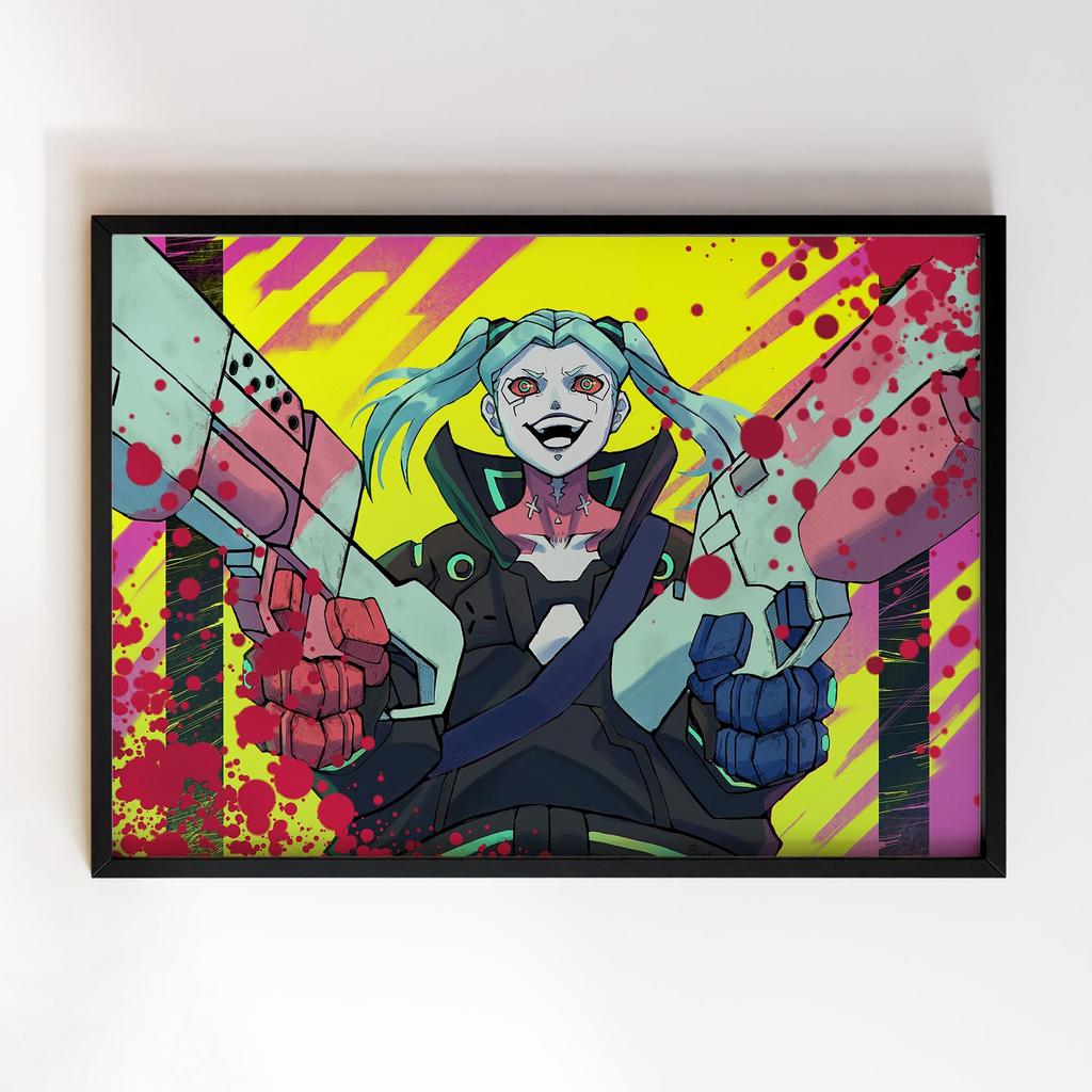 Постер Cyberpunk: Edgerunners (Кіберпанк) CE056