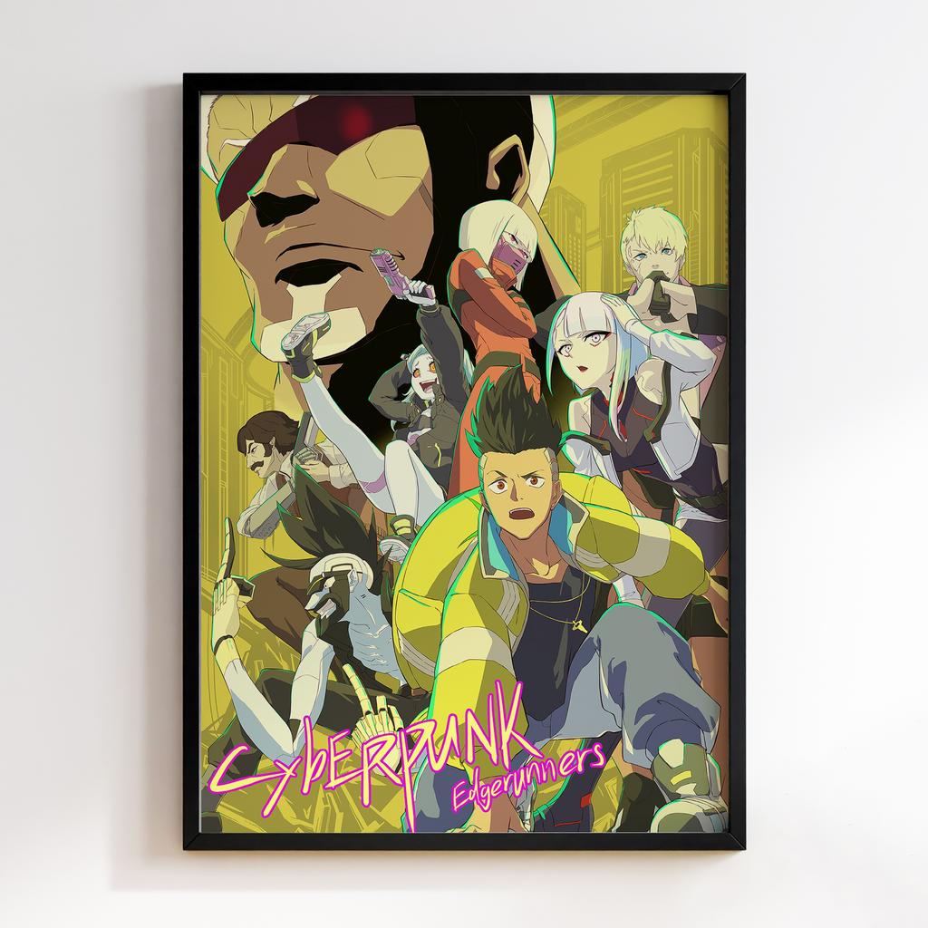 Постер Cyberpunk: Edgerunners (Кіберпанк) CE057