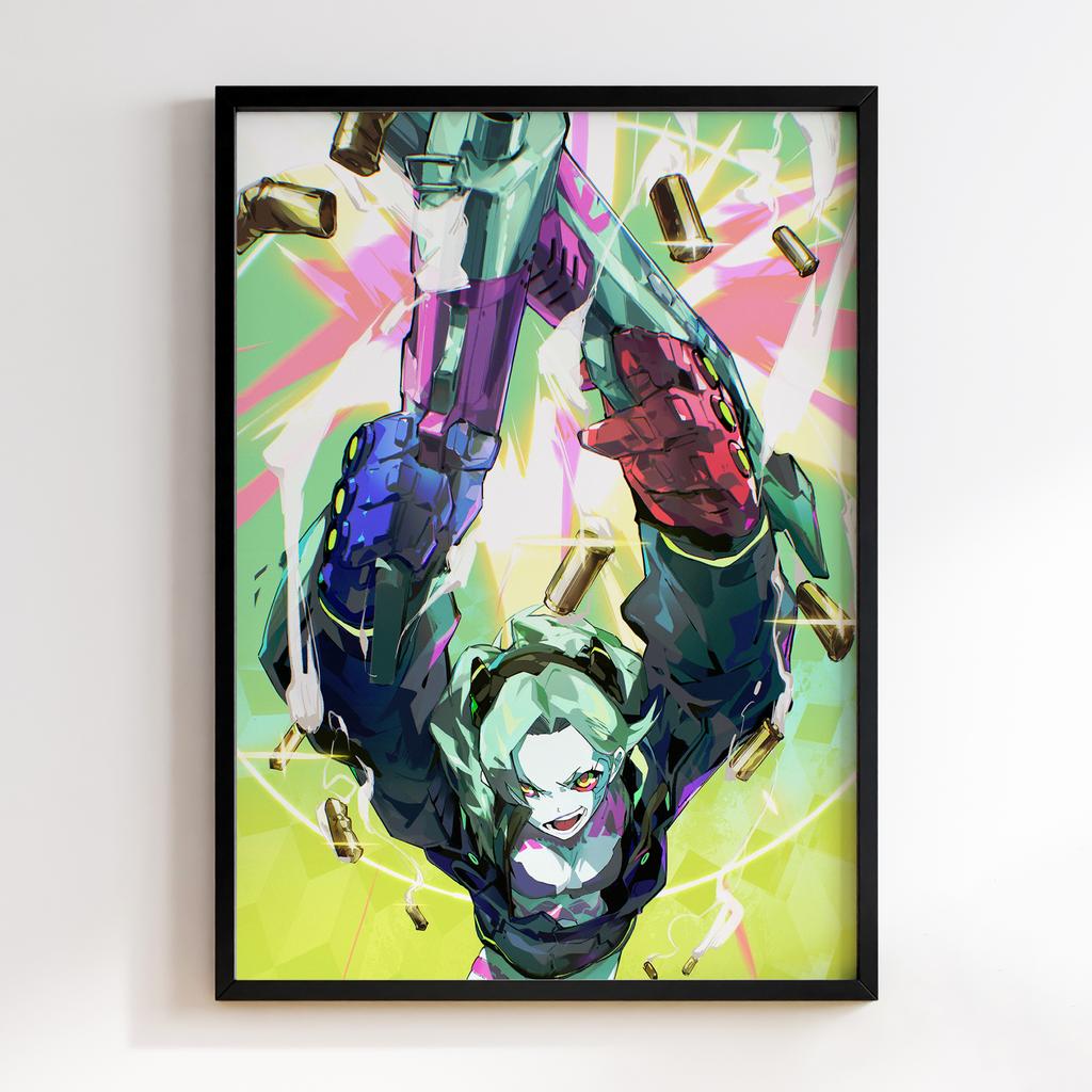 Постер Cyberpunk: Edgerunners (Кіберпанк) CE071