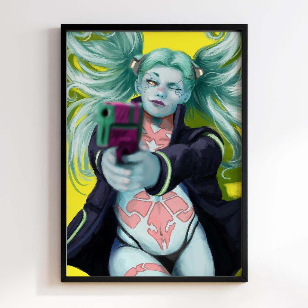 Постер Cyberpunk: Edgerunners (Кіберпанк) CE089