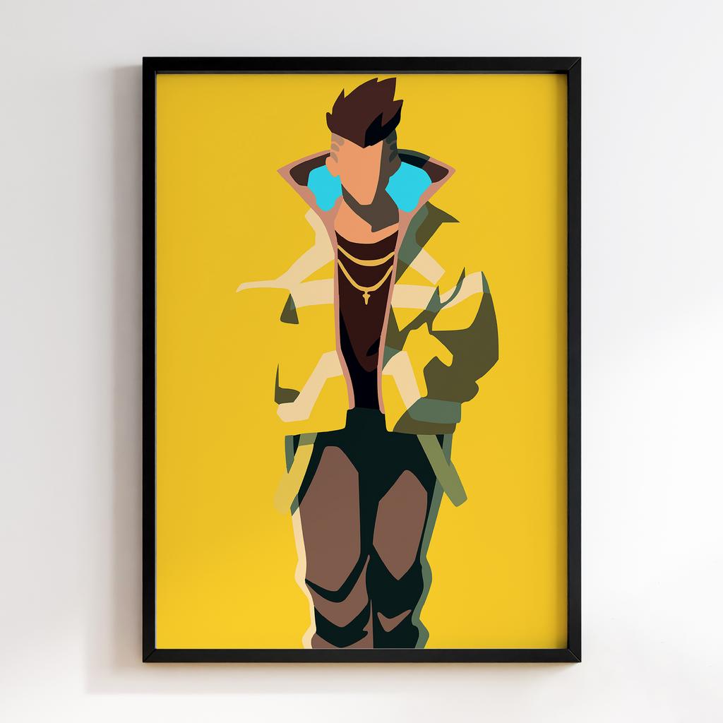 Постер Cyberpunk: Edgerunners (Кіберпанк) CE101