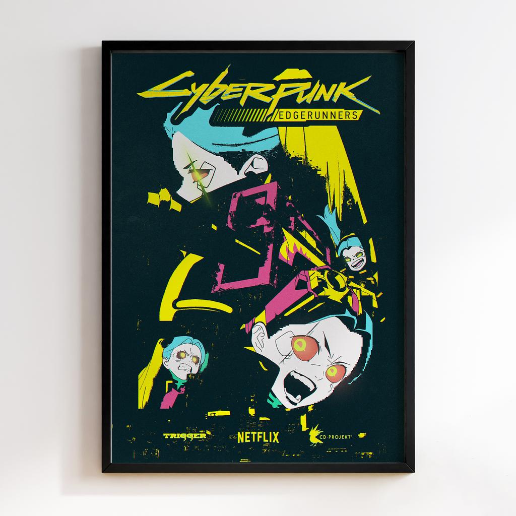 Постер Cyberpunk: Edgerunners (Кіберпанк) CE118