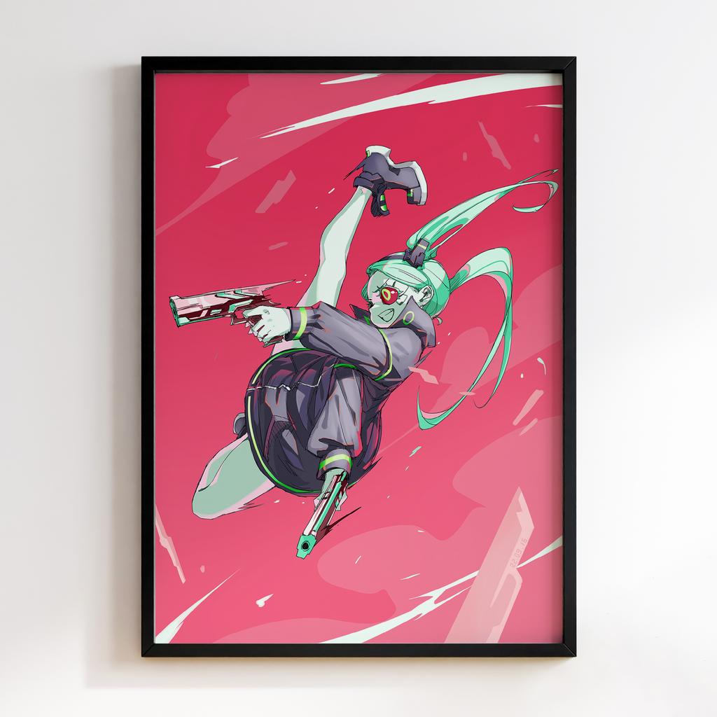 Постер Cyberpunk: Edgerunners (Кіберпанк) CE127