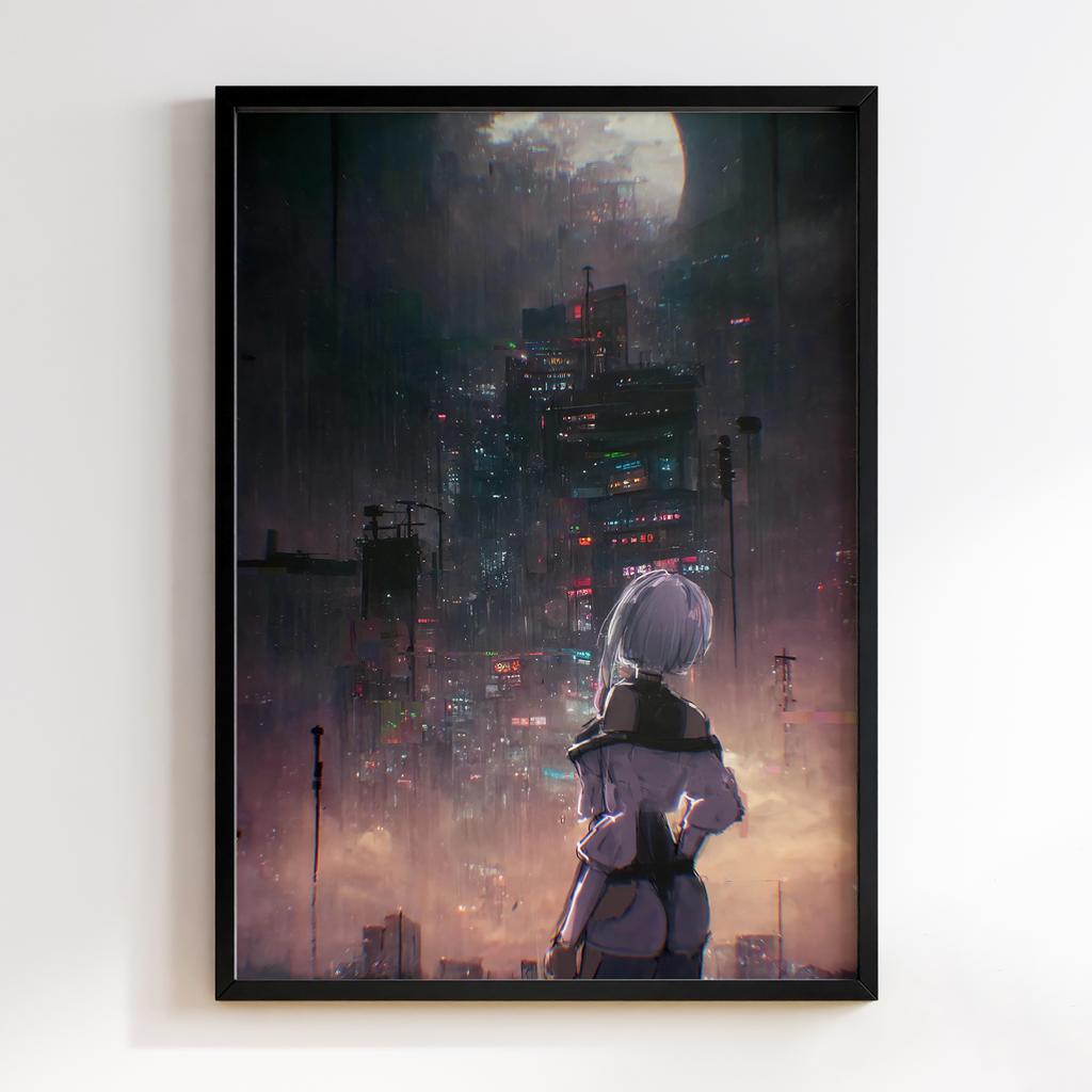 Постер Cyberpunk: Edgerunners (Кіберпанк) CE129