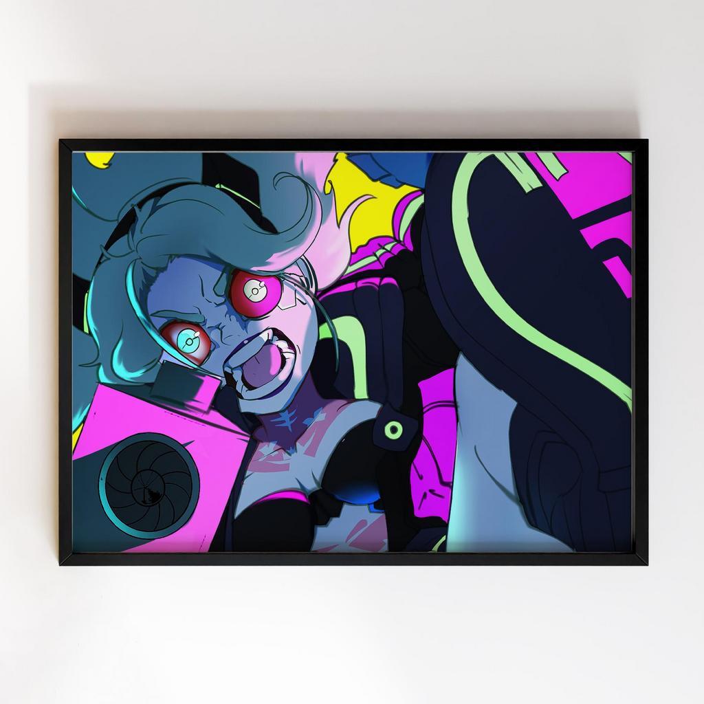 Постер Cyberpunk: Edgerunners (Кіберпанк) CE123