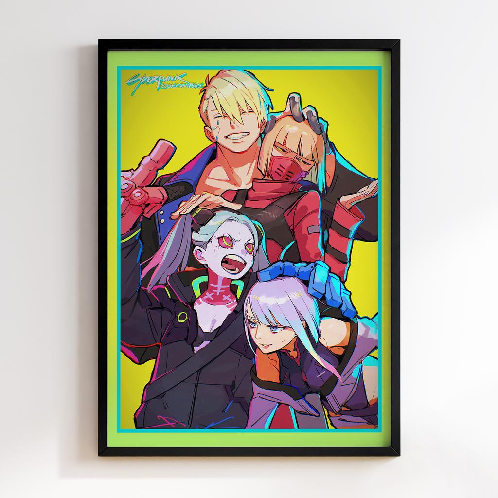 Постер Cyberpunk: Edgerunners (Кіберпанк) CE135