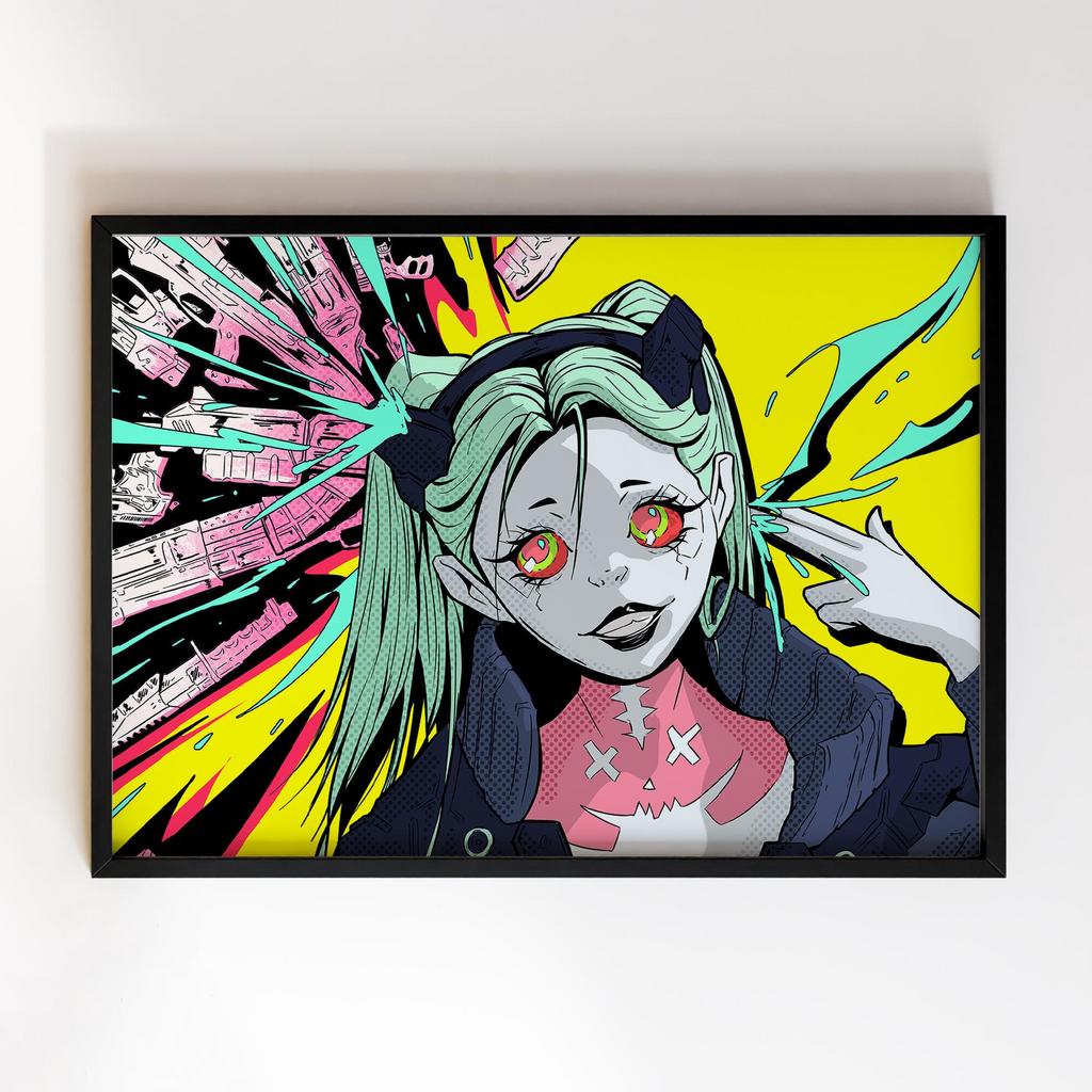 Постер Cyberpunk: Edgerunners (Кіберпанк) CE151