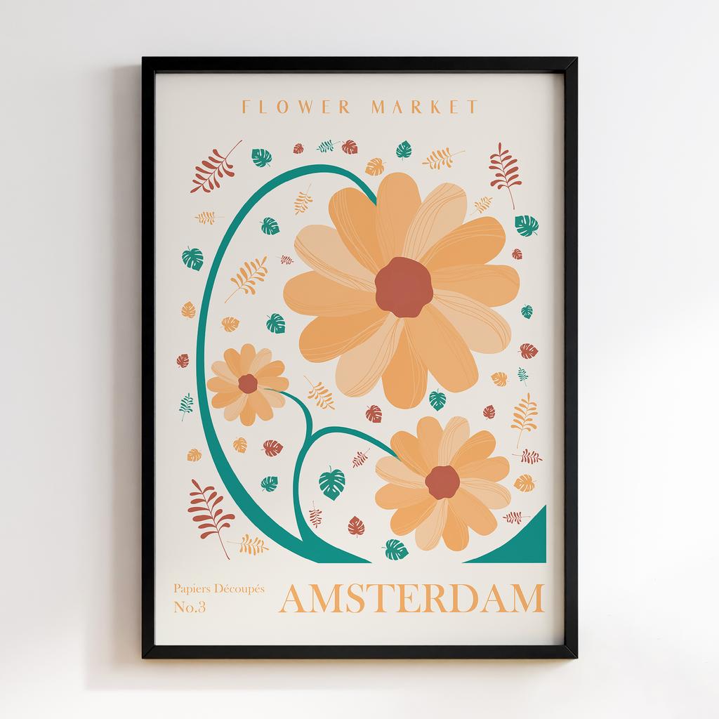 Постер Flower Market FM008