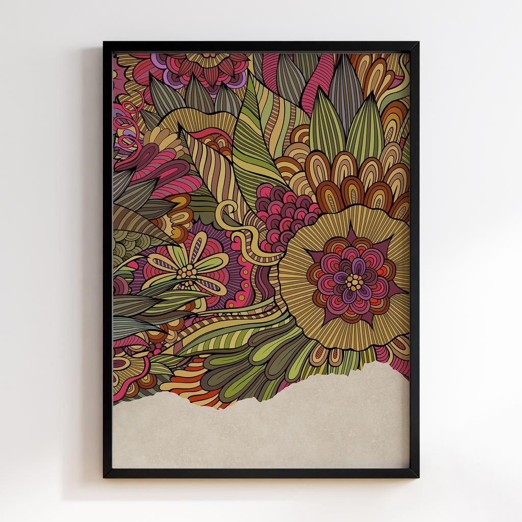 Постер Flower Abstract FA04